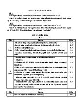 Đề kiểm tra môn Lịch sử Lớp 6 (Có đáp án)